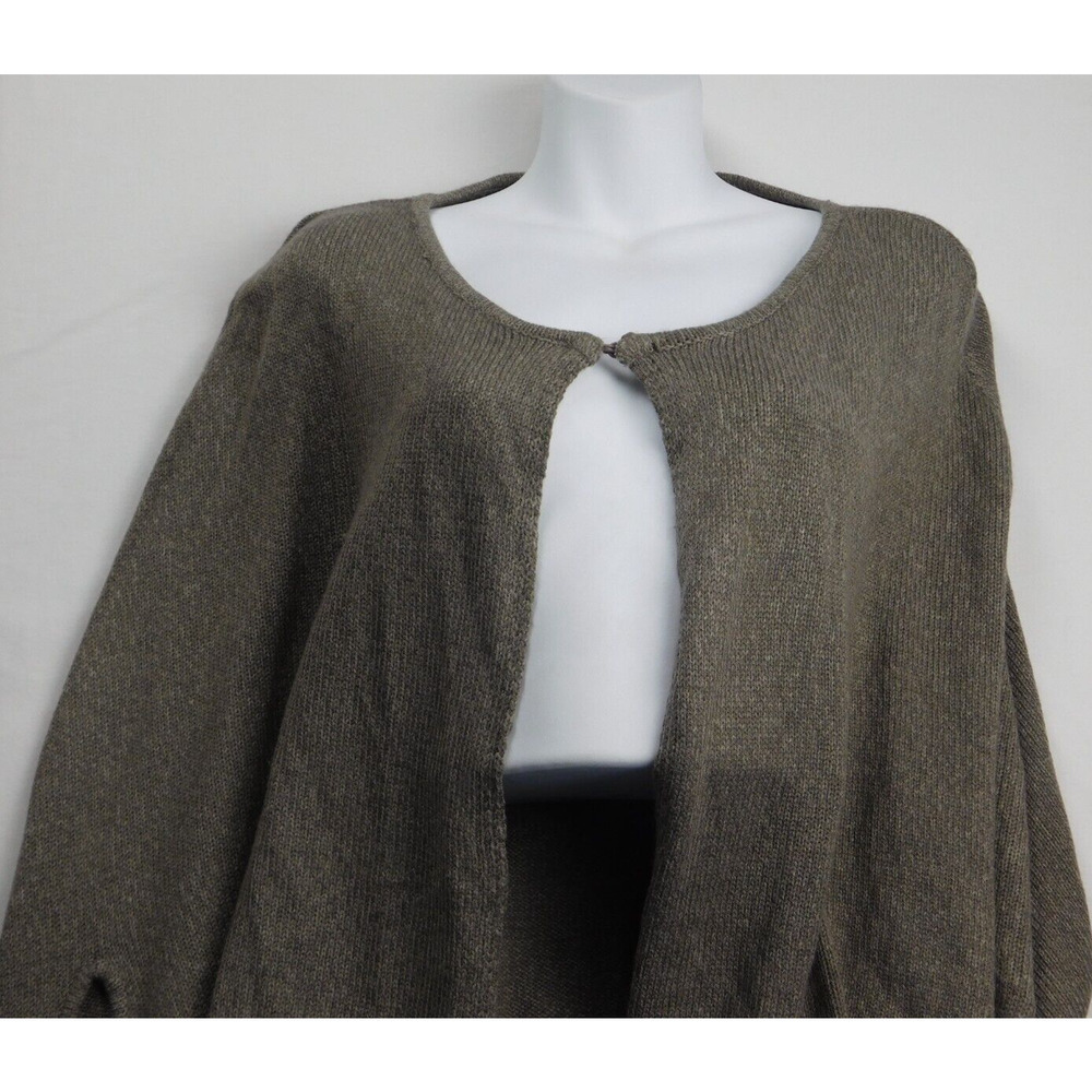 db established 1962 Women's Large Acrylic Shrug Sweater Poncho